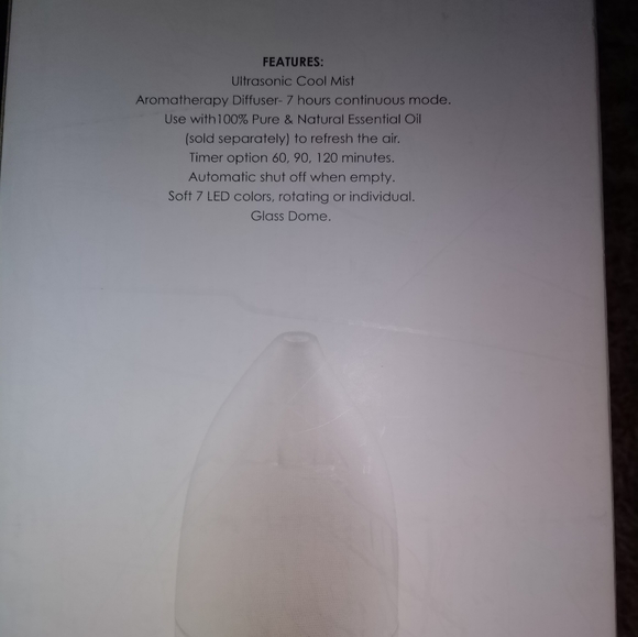 NEW!! Ultrasonic Aroma Diffuser - Picture 4 of 5